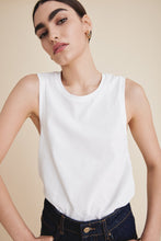 Load image into Gallery viewer, The Muscle Tee in White