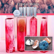 Load image into Gallery viewer, DIY Crystal Glue Jewelry Mold 83 Pcs Set
