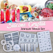 Load image into Gallery viewer, DIY Crystal Glue Jewelry Mold 83 Pcs Set
